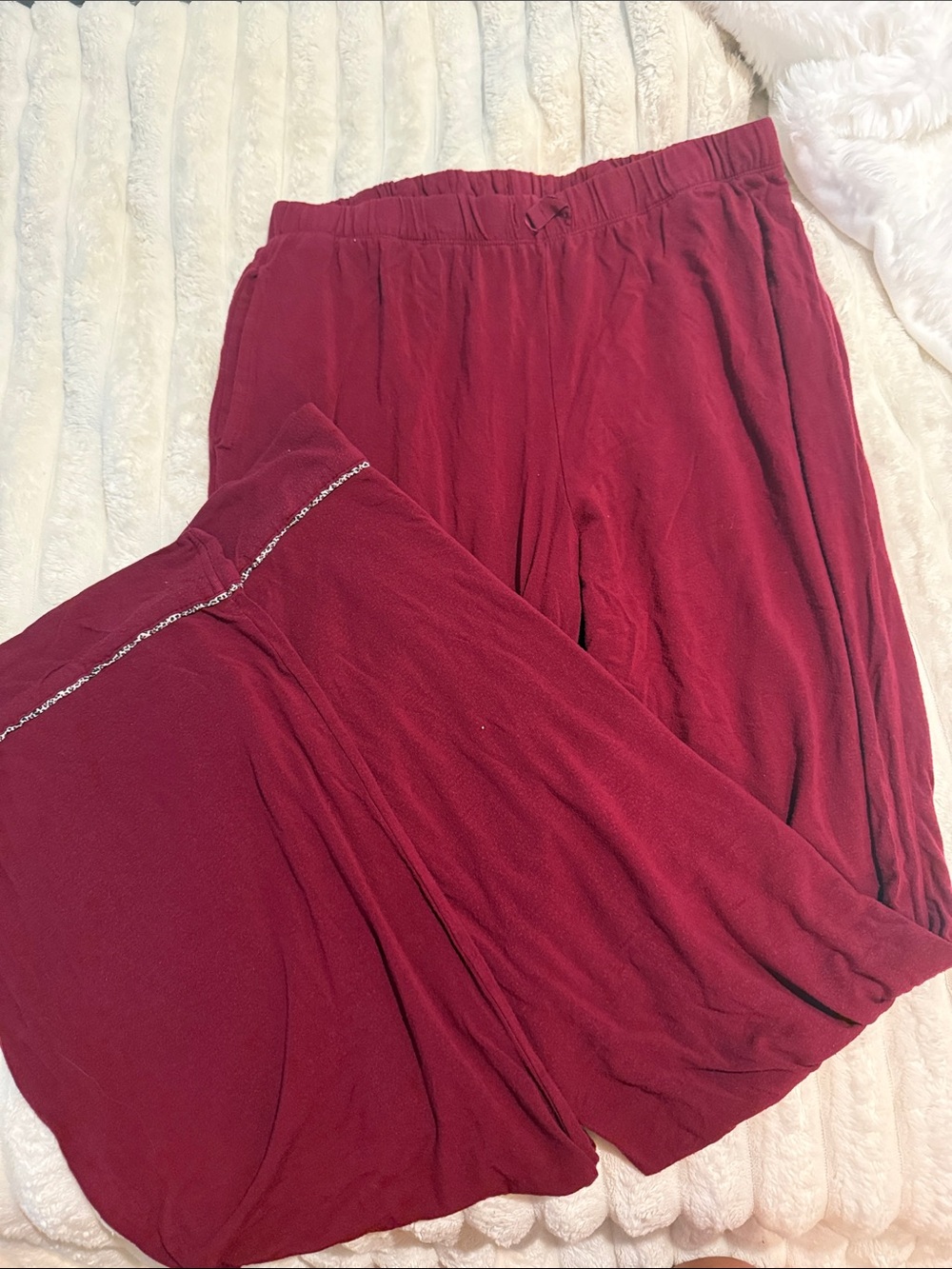 Kids Maroon Lounge Set